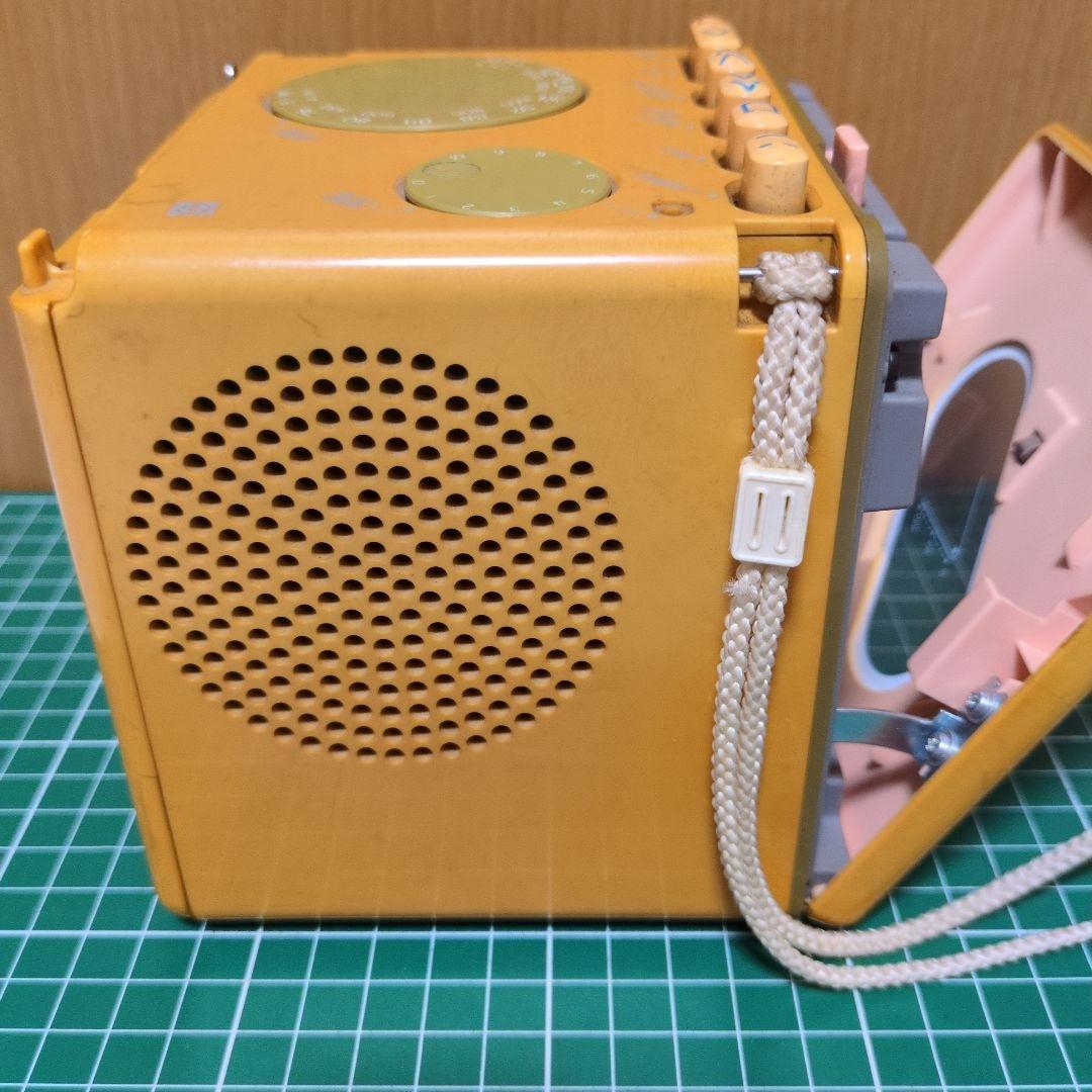 ☆昭和レトロレア色☆ナショナルラジカセ　コロカセ RX-90　Nat動作品