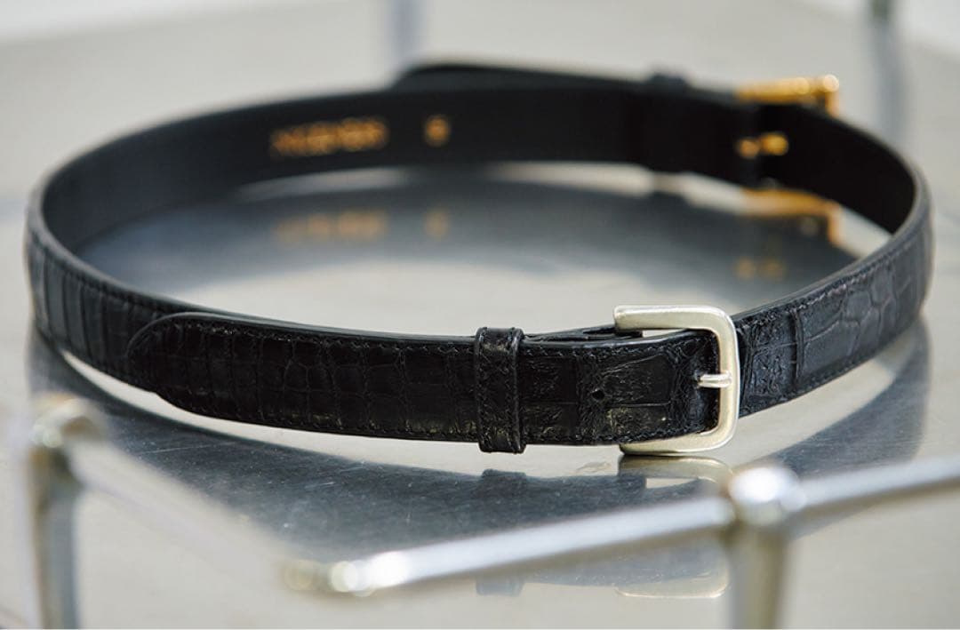 WAGAMAMA別注 NICENESS ダブルバックルベルト COMER