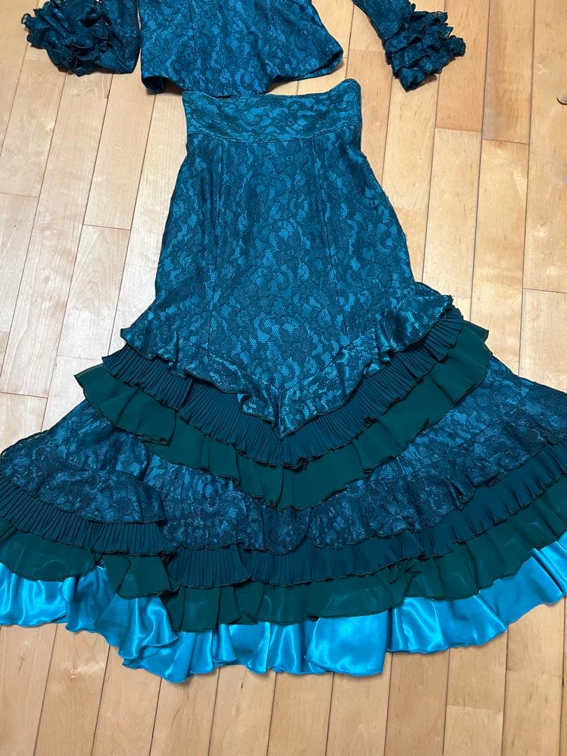 SONIA JOHNES フラメンコドレスツーピース