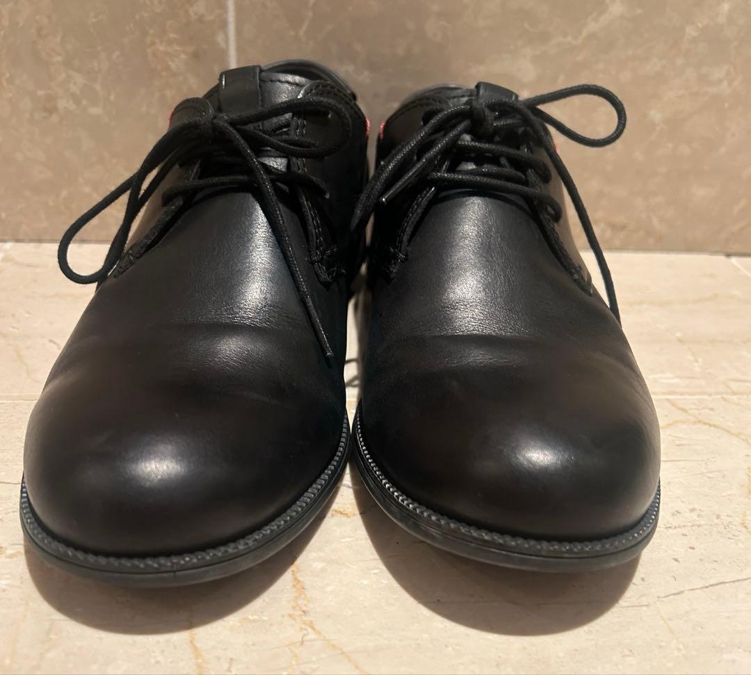 カンペール　ブラック　レザー レースアップシューズ　39ローファービジネス