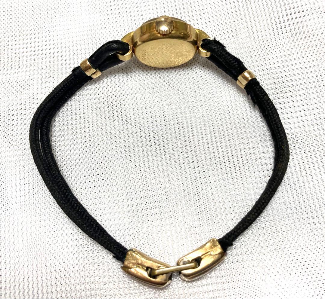 K18 ロレックス PRECISION 手巻きヴィンテージ レディース腕時計