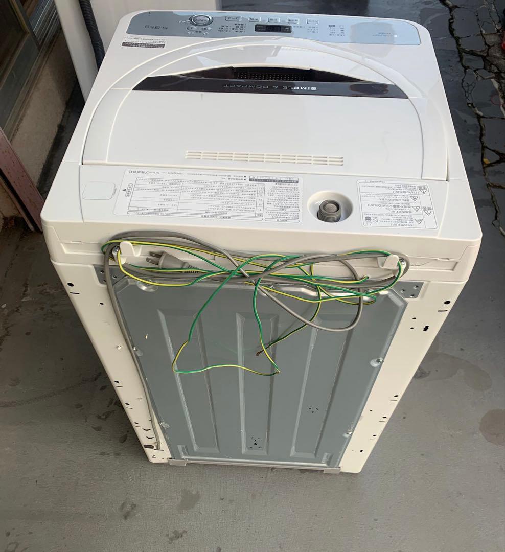 ＊東京都付近取引限定＊ SHARP シャープ 美品激安　洗濯機5.5kg