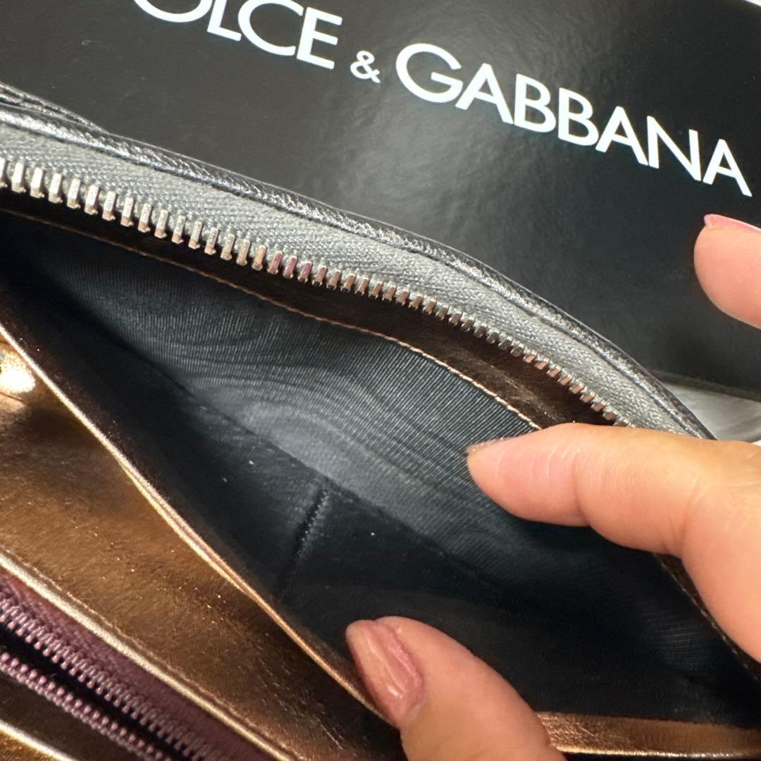 美品！【DOLCE&GABBANA】 フリル長財布