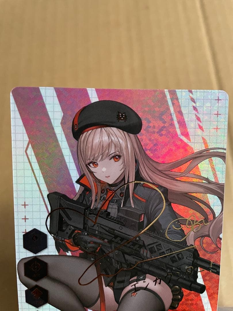 NIKKE DUEL ENCOUNTER バイパー×ラピ　サイン　金文字