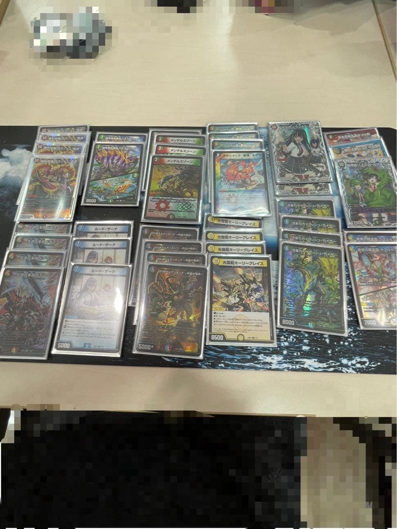 4cガイアッシュ覇道デッキ　三重スリーブ付き　後日即発送！最終値下げ！