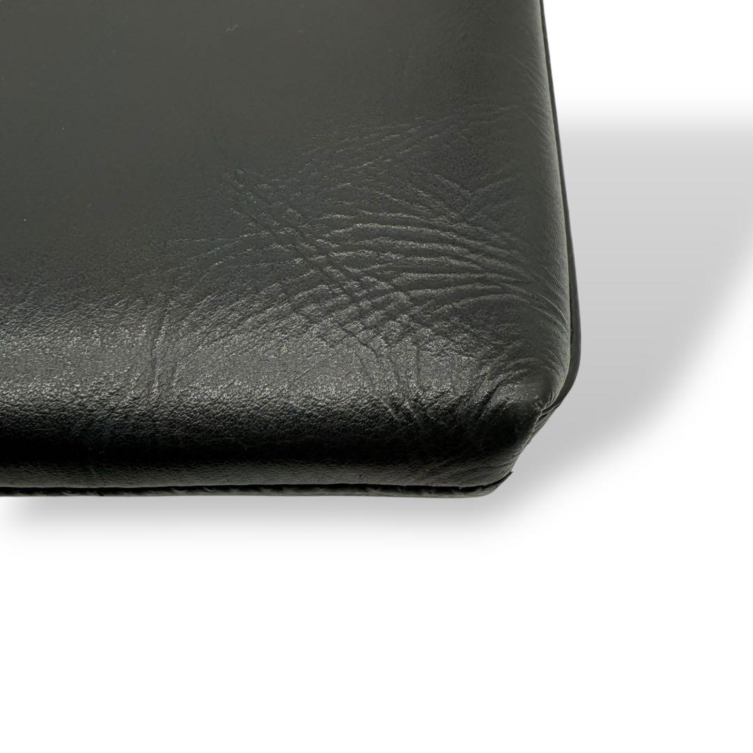 【良品】MONTBLANC モンブラン ラップトップケース レザー PC収納 黒