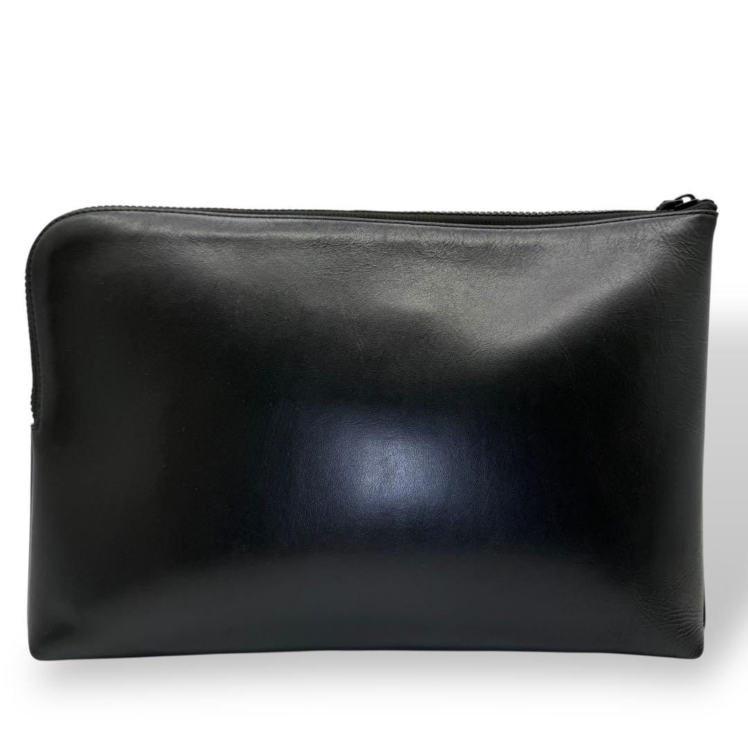 【良品】MONTBLANC モンブラン ラップトップケース レザー PC収納 黒