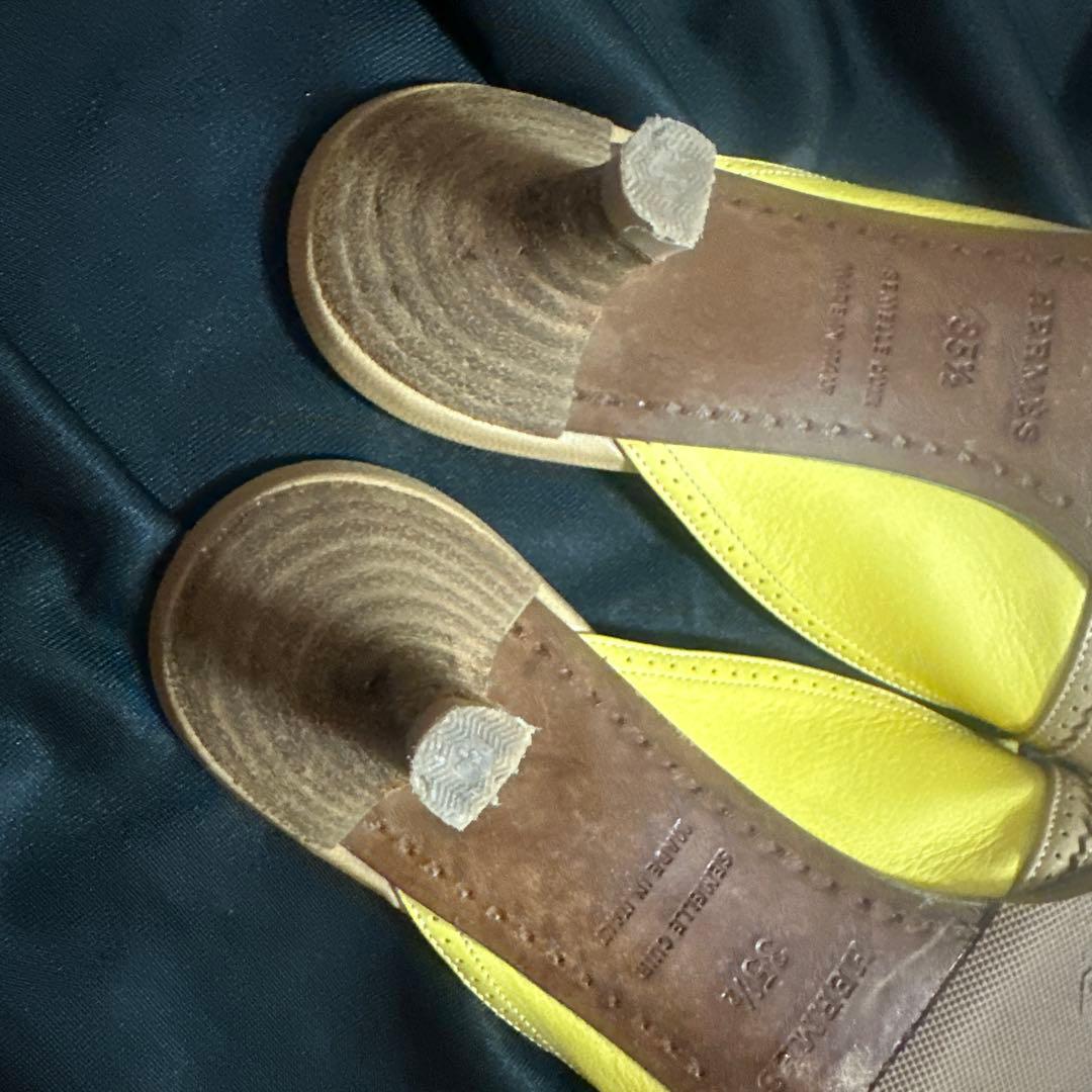 よ*し様 HERMES ミュール　バイカラー　エルメス　サンダル