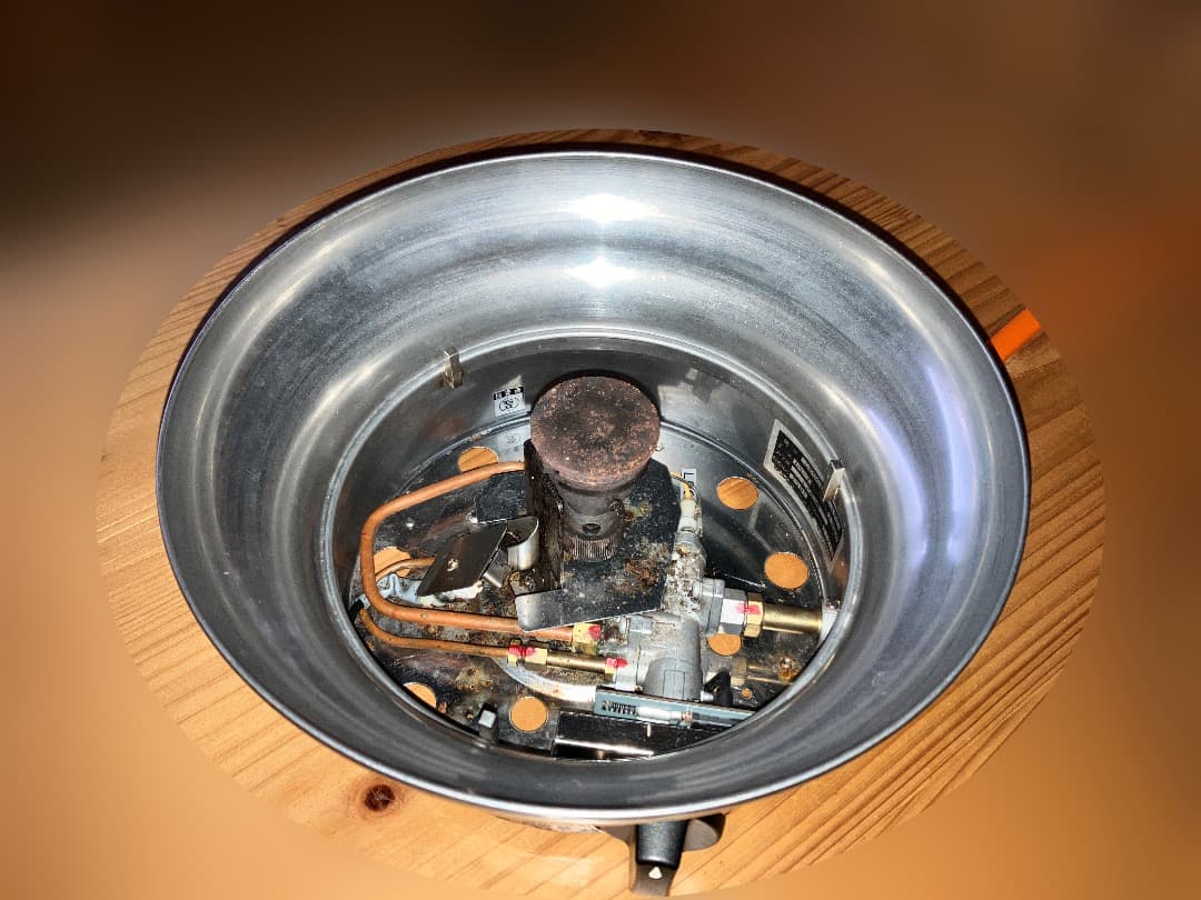 ピケ様限定！　中古2台　しちりんガスロースター サンタ NK-7 (LPG)