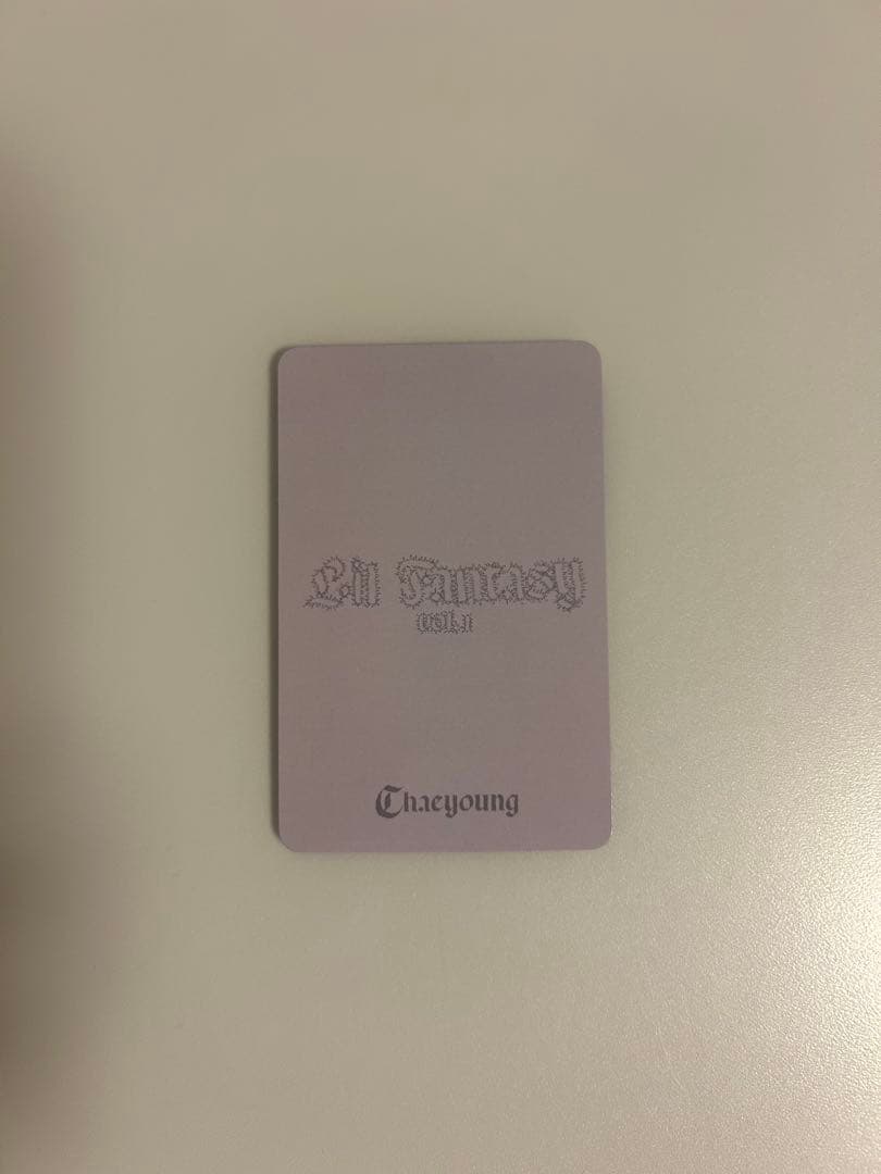 1498.lil fantasy チェヨン トレカ apple music