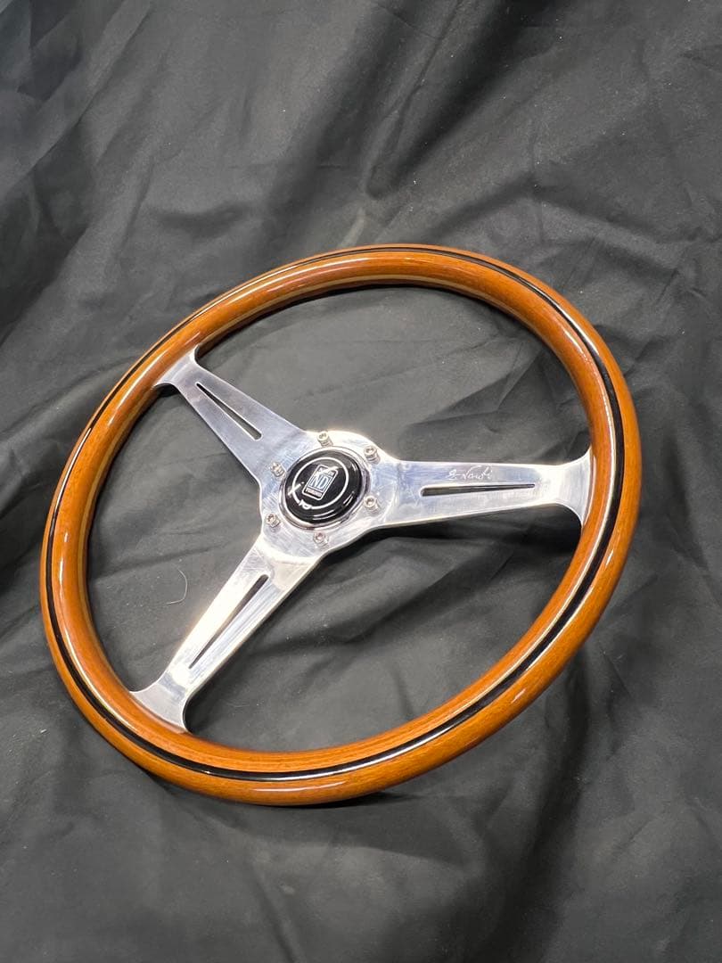 は*る様 NARDI ステアリングホイール 3スポーク ウッド365mm径