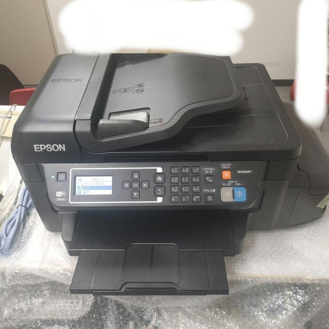 EPSON EW-M660FT インクジェット複合プリンタFAX エコタンク式①