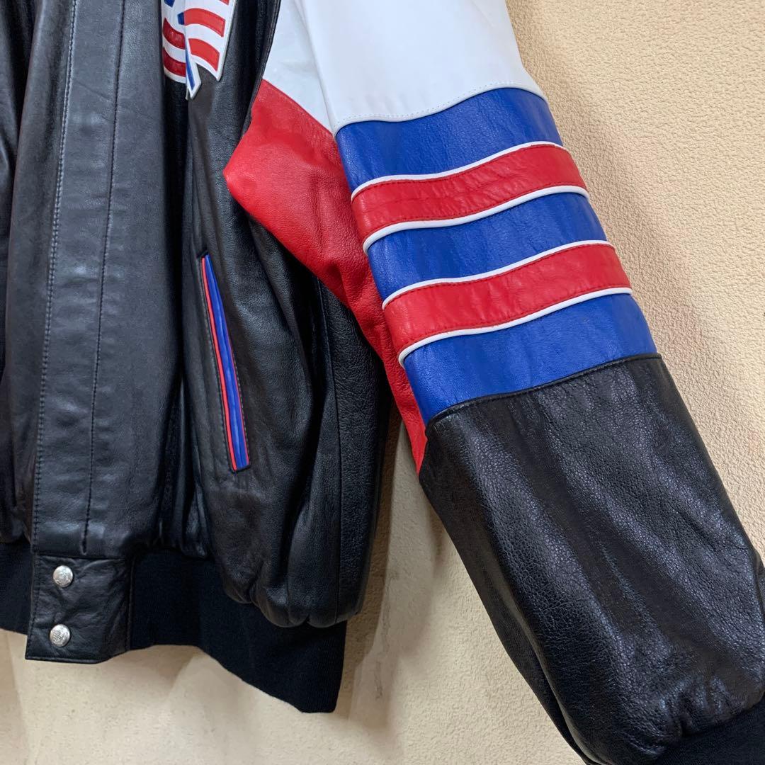 1994年 アメリカW杯 リバーシブル　革ジャン　ジェフハミルトン