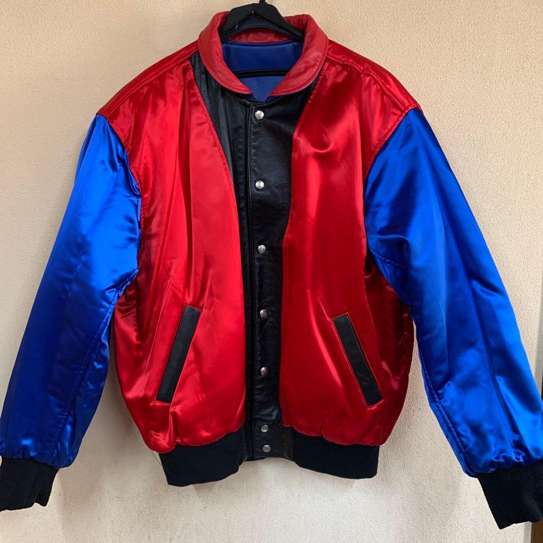 1994年 アメリカW杯 リバーシブル　革ジャン　ジェフハミルトン