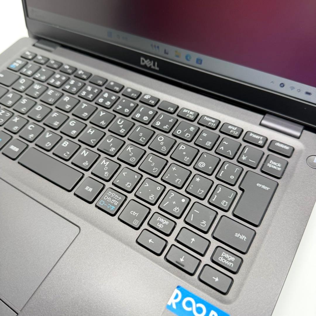 DELLノートパソコン 8世代i5 16GB SSD256 小型軽量 11Pro