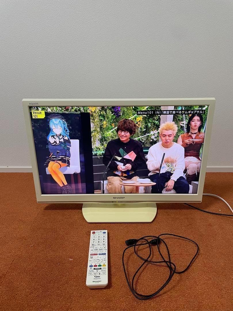 シャープ 液晶テレビ 24V型 地上/BS/110度CSデジタルハイビジョン