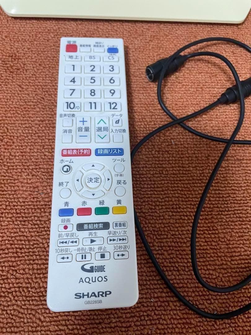 シャープ 液晶テレビ 24V型 地上/BS/110度CSデジタルハイビジョン