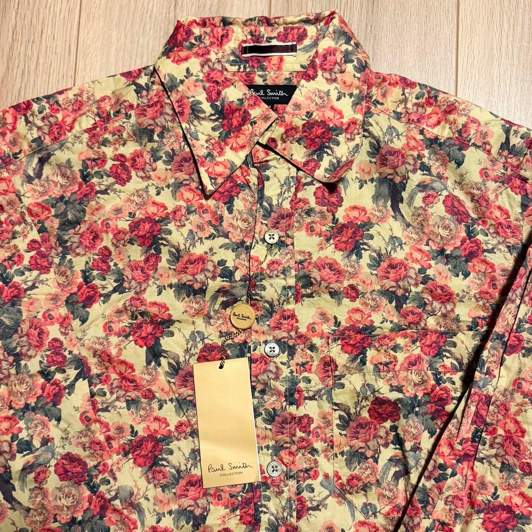 Paul Smith Collection ポールスミスコレクション 花柄シャツ