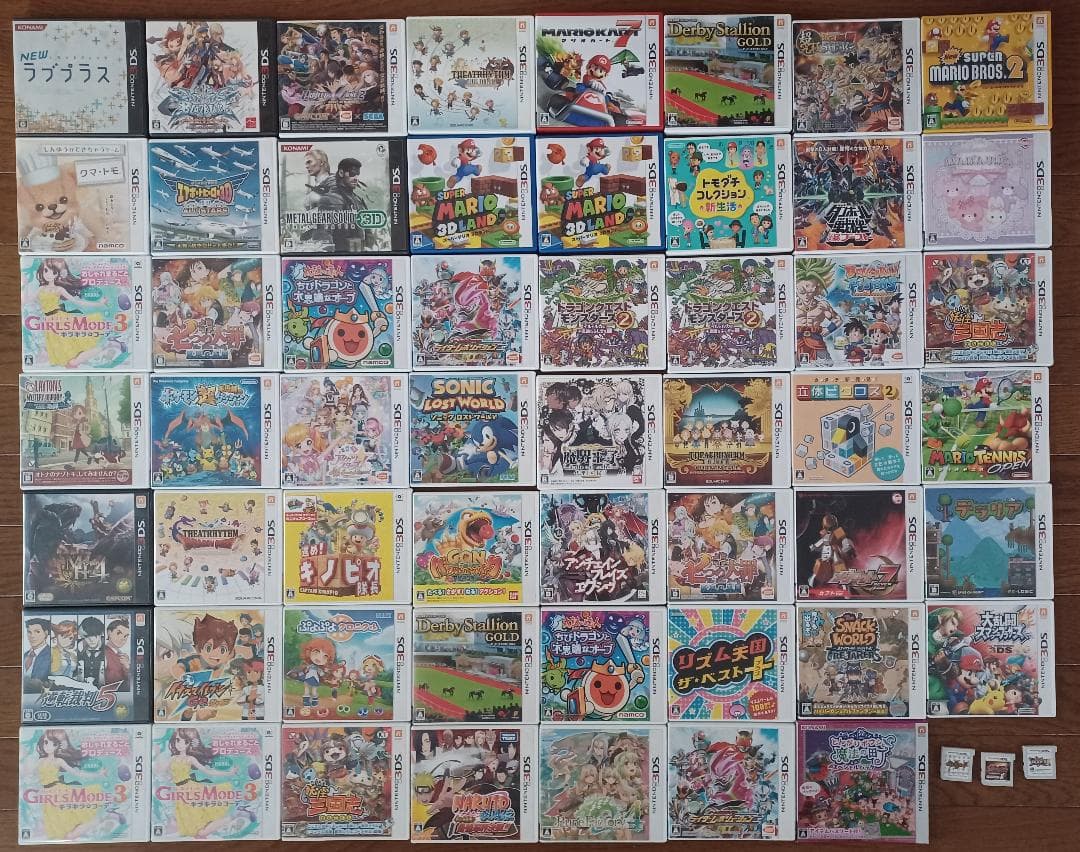 d*9様 ニンテンドー3DS ソフト　58個　まとめ売り