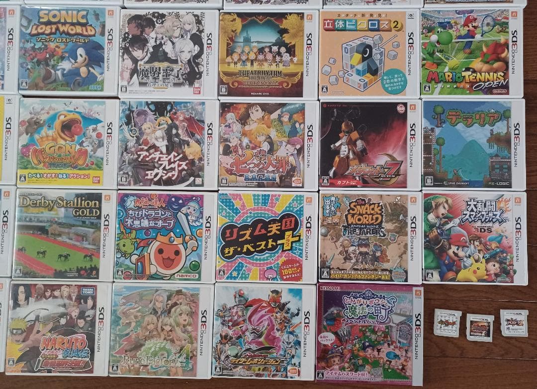 d*9様 ニンテンドー3DS ソフト　58個　まとめ売り