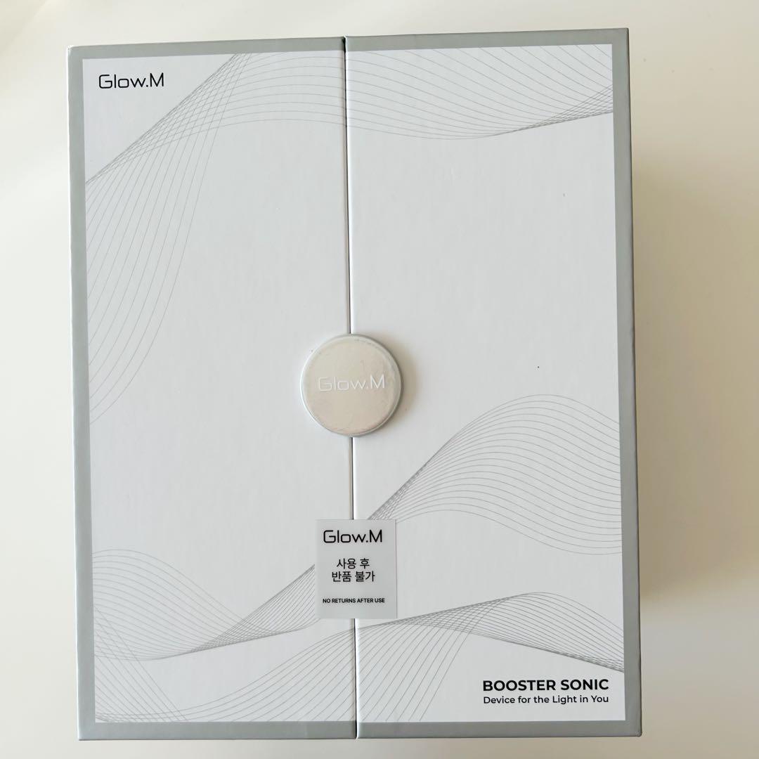 新品未開封 Glow.mブースターソニック 韓国美顔器