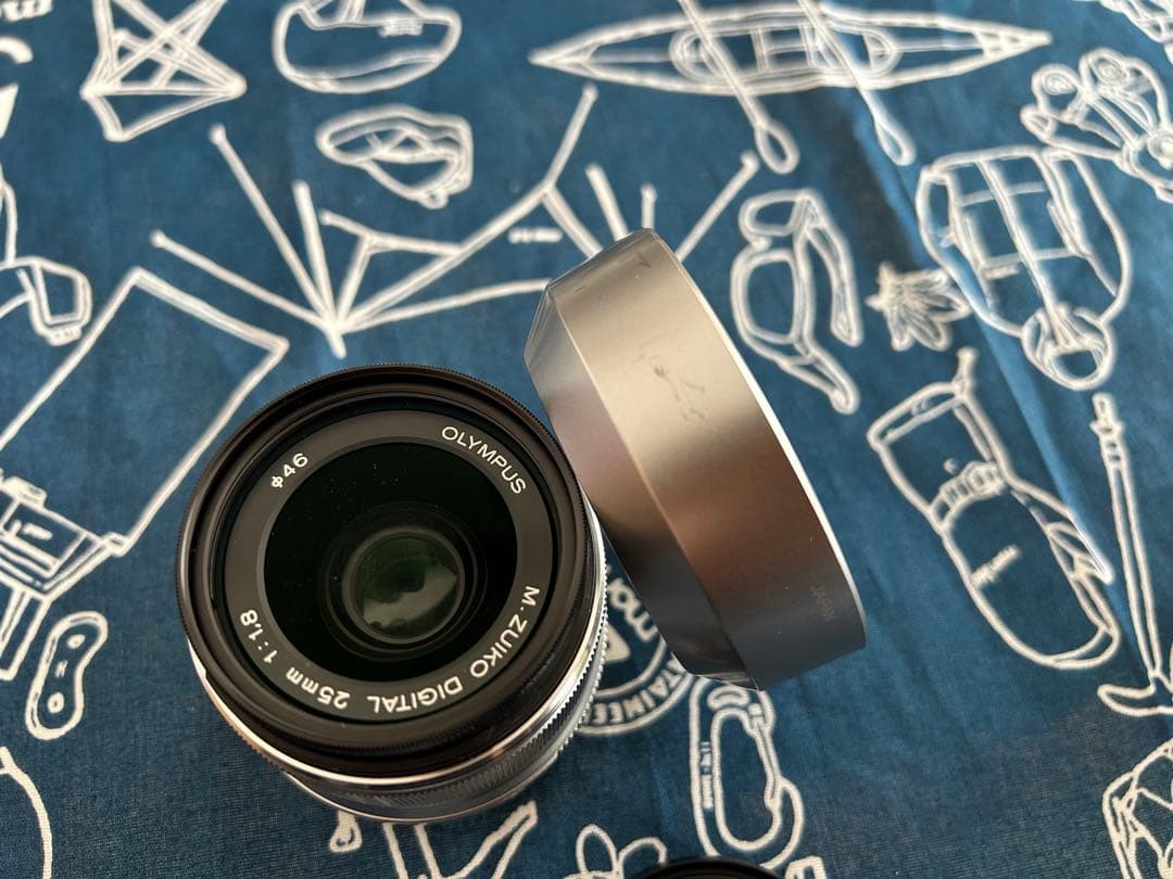 使用小　OLYMPUS M.ZUIKO DIGITAL 25mm f/1.8