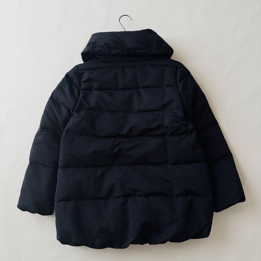 美品✨NOBLE ノーブル エステルファイユ ミドルダウンコート 濃紺 38 M