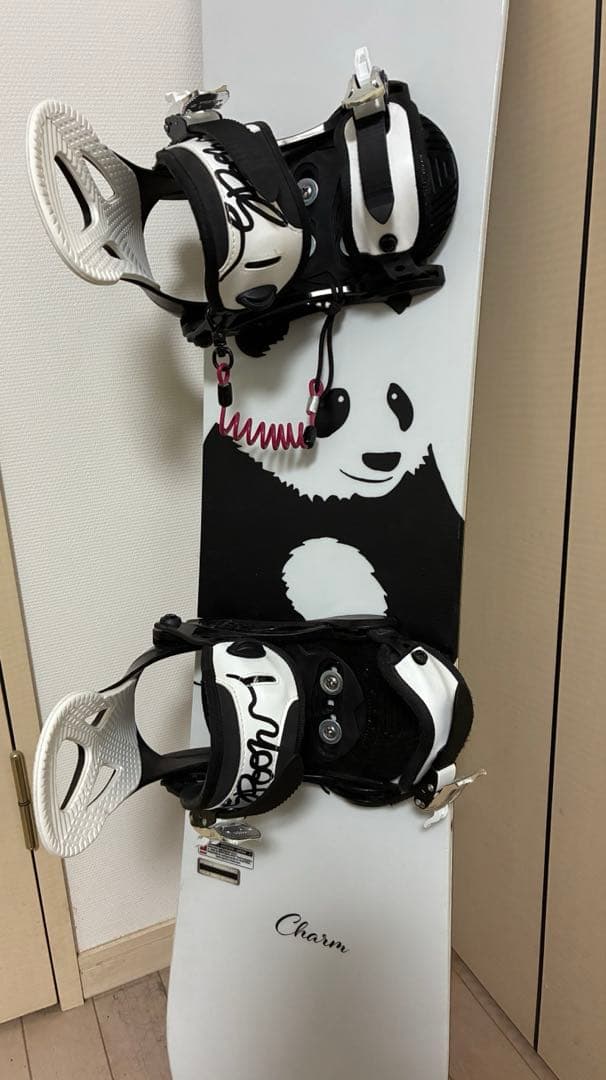 Spoon Charm スノーボード ビンディング リッシュコード付き130cm