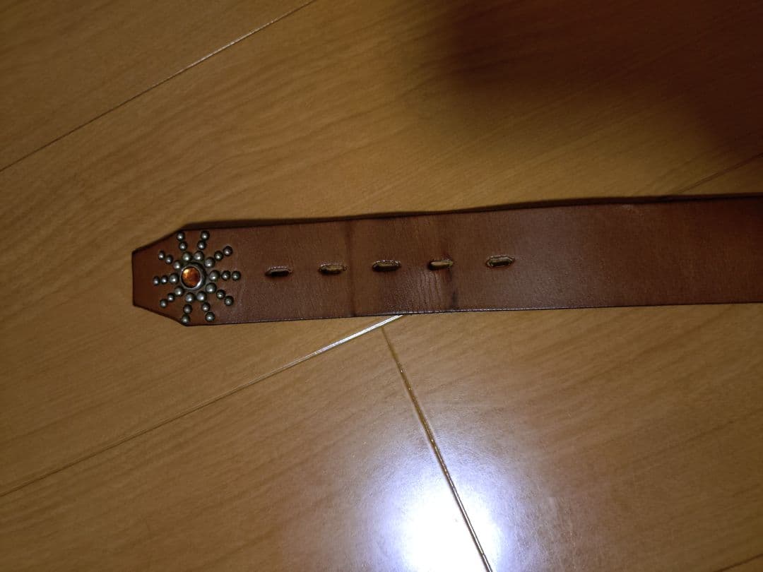 HTC END ONLY BELT ライトブラウン