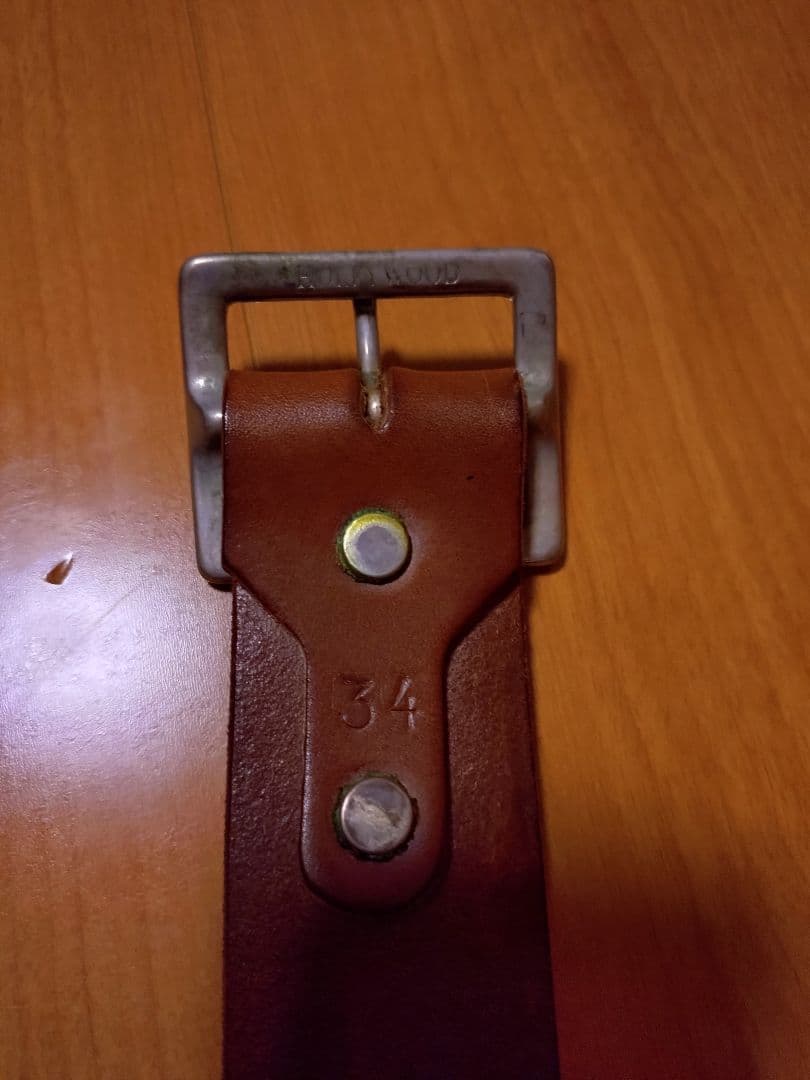 HTC END ONLY BELT ライトブラウン