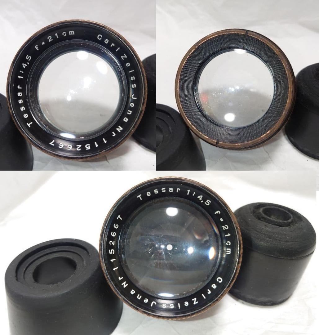 ★美品！M42変換付★Carl Zeiss Tessar 21cm F4.5大判