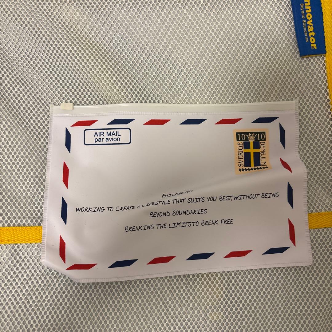 イノベーター スーツケース INV68T 90Liters ネイビーレッド