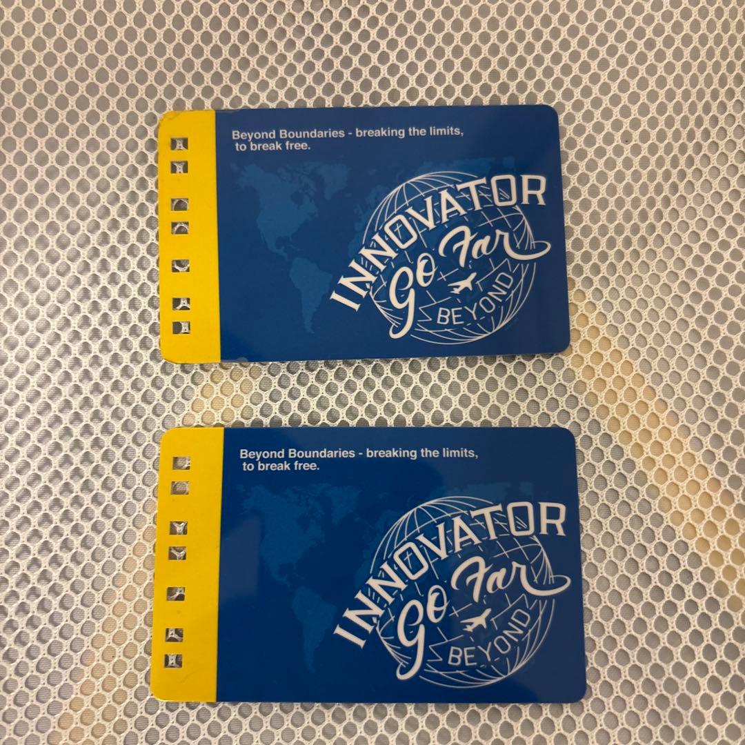 イノベーター スーツケース INV68T 90Liters ネイビーレッド