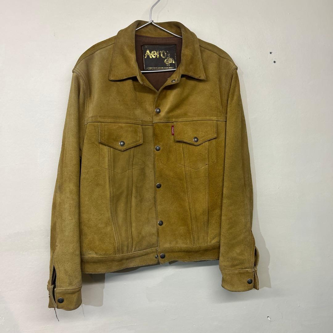 AERO スエードジャケット ベージュ