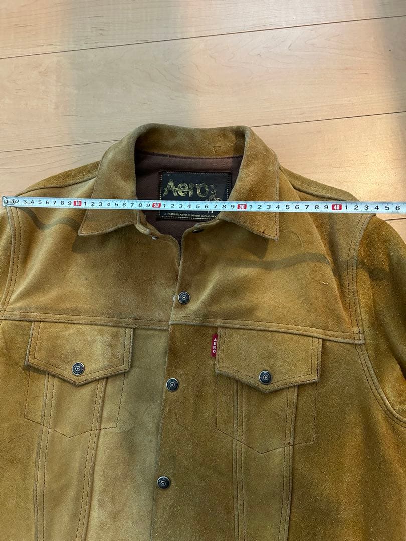 AERO スエードジャケット ベージュ