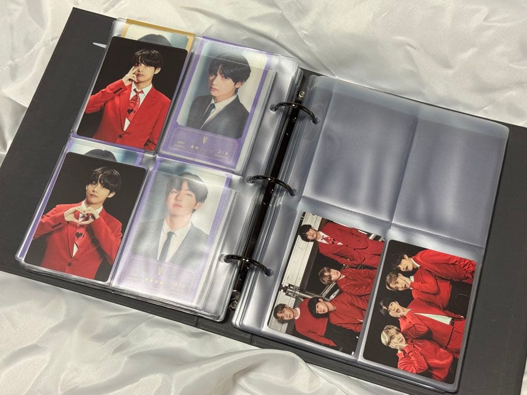 BTS ツアー 公式グッズ テテ トレカ 75枚 アルバムセット【未使用に近い】