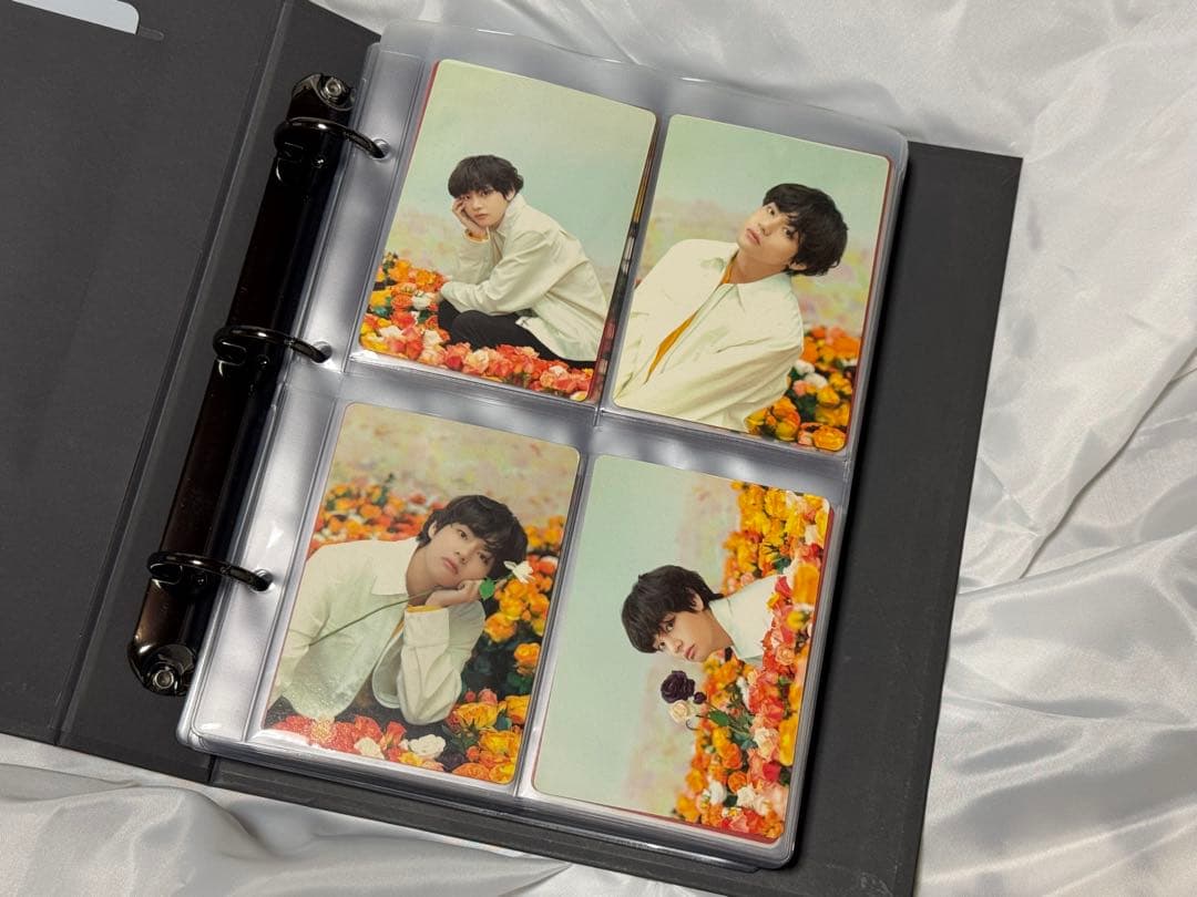 BTS ツアー 公式グッズ テテ トレカ 75枚 アルバムセット【未使用に近い】