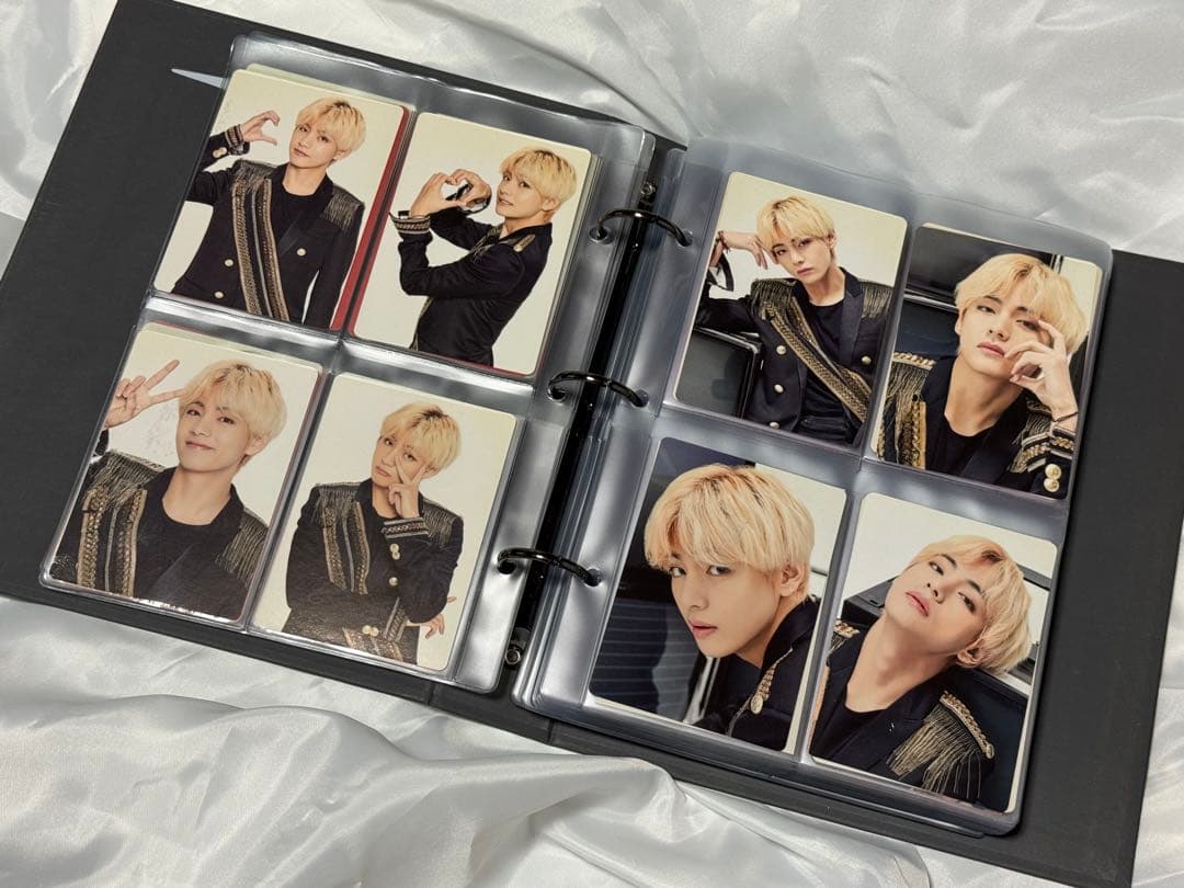 BTS ツアー 公式グッズ テテ トレカ 75枚 アルバムセット【未使用に近い】
