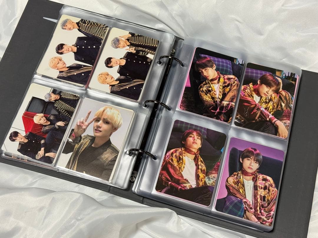 BTS ツアー 公式グッズ テテ トレカ 75枚 アルバムセット【未使用に近い】