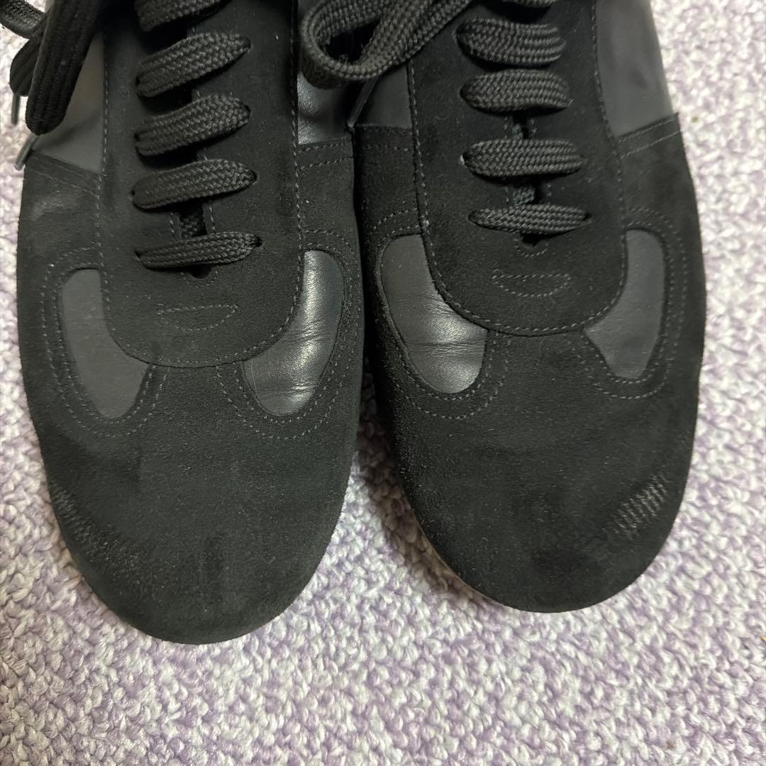 れ*に様 ルイヴィトン　LV ブラック スエード レザー スニーカー