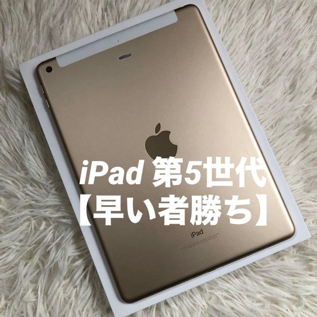 【完動品】iPad 第5世代 32GB Wi-Fi 【すぐ発送】