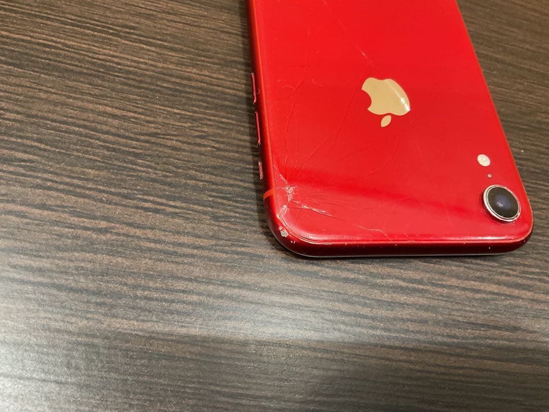 【背面ガラス割れ】Apple iPhone XR 64GB RED