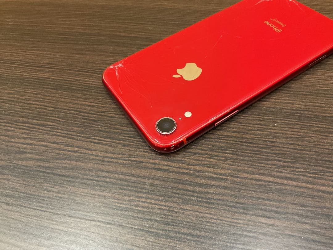 【背面ガラス割れ】Apple iPhone XR 64GB RED