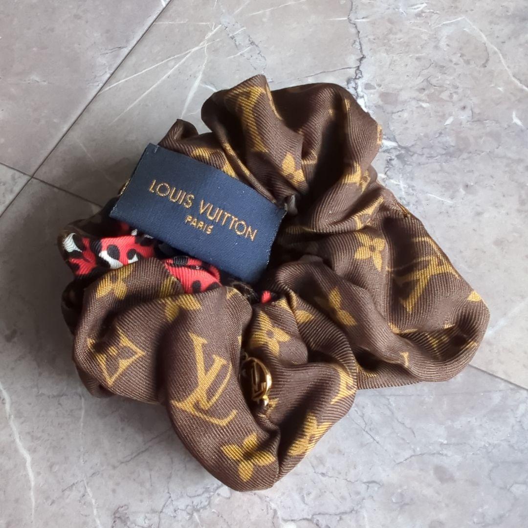 美品　LOUIS VUITTON ヘアシュシュ モノグラム