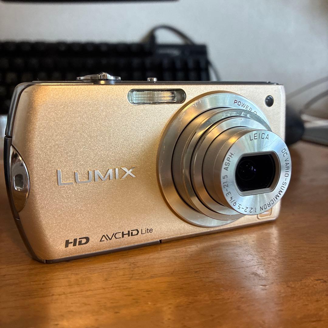 LUMIX DMC-FX70ゴールド コンパクトデジタルカメラ
