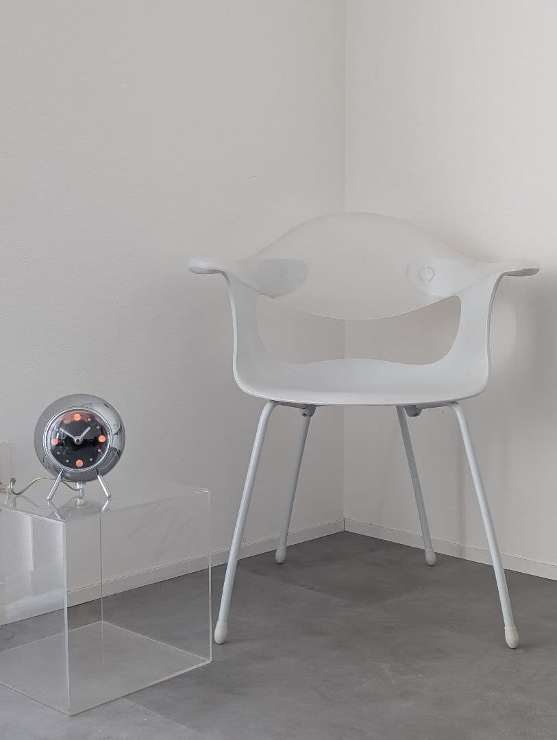 90's-00's Y2K スペースエイジ テーブルクロックランプ ヴィンテージ