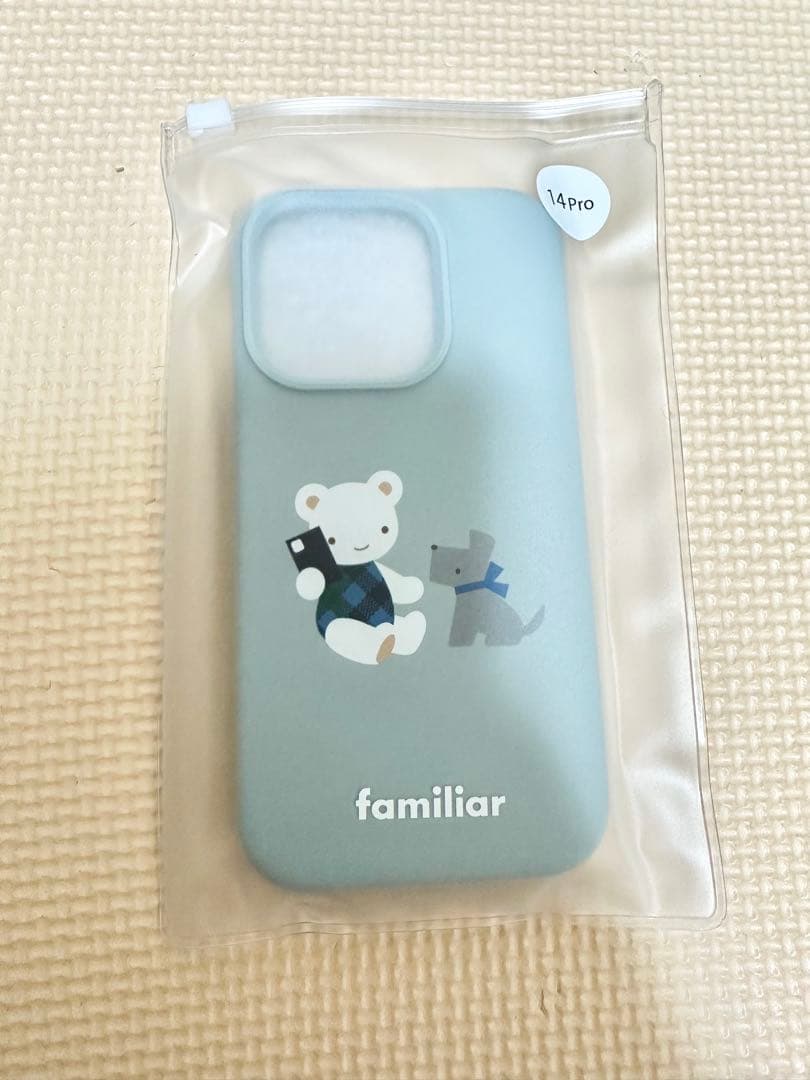 新品未使用定価以下　familiar ファミリア　iPhoneケース14pro
