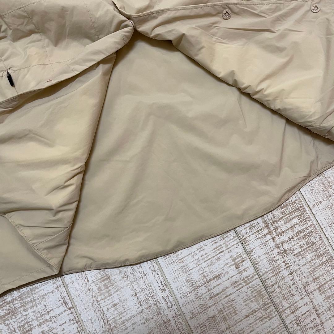 新品 キャロウェイ 長袖ブルゾン 中綿 ノーカラー ベージュ LLサイズ