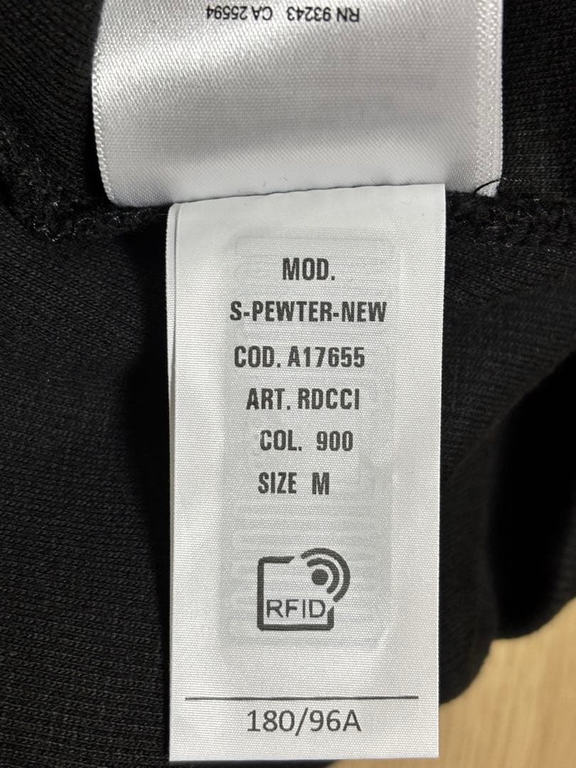 ひ*き様 DIESEL プルオーバースウェット サーマル ワッフル地 M