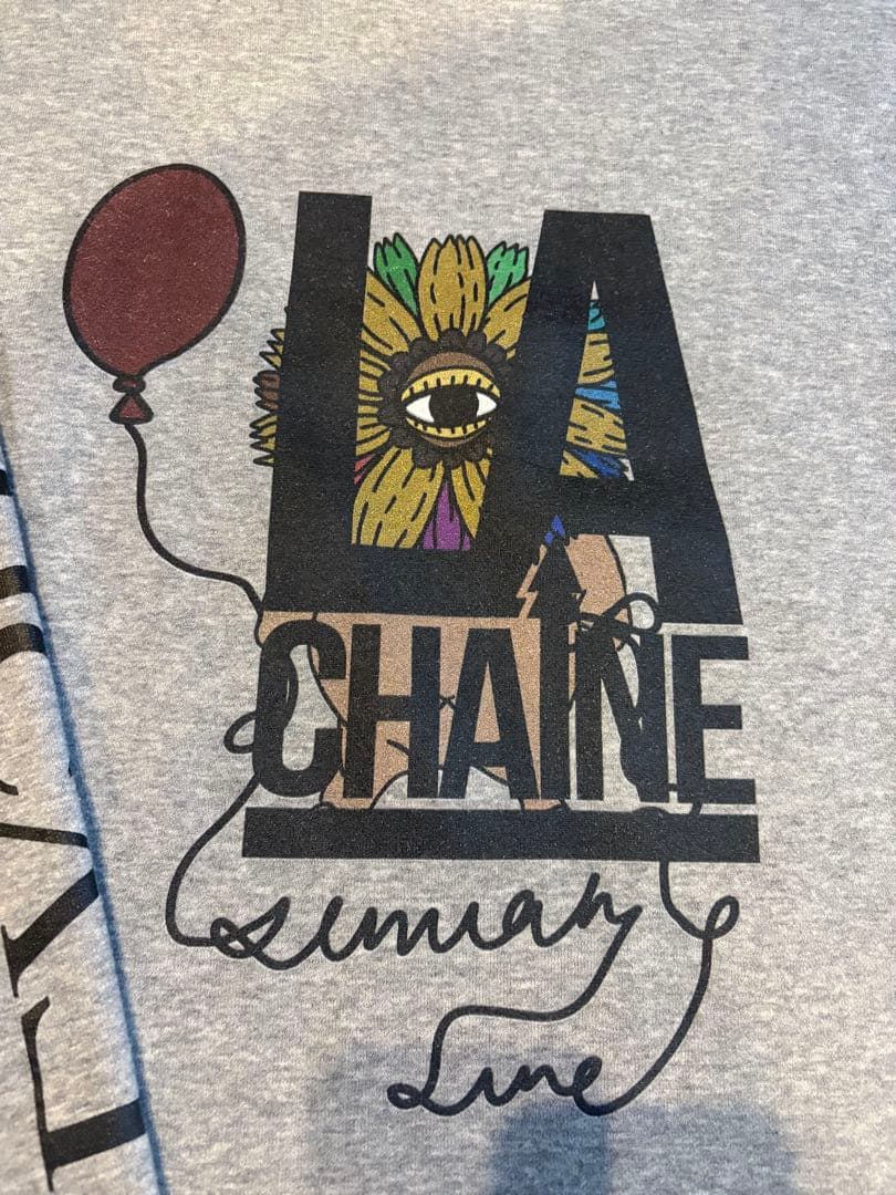 LA CHAINE グレー スウェット 2XL